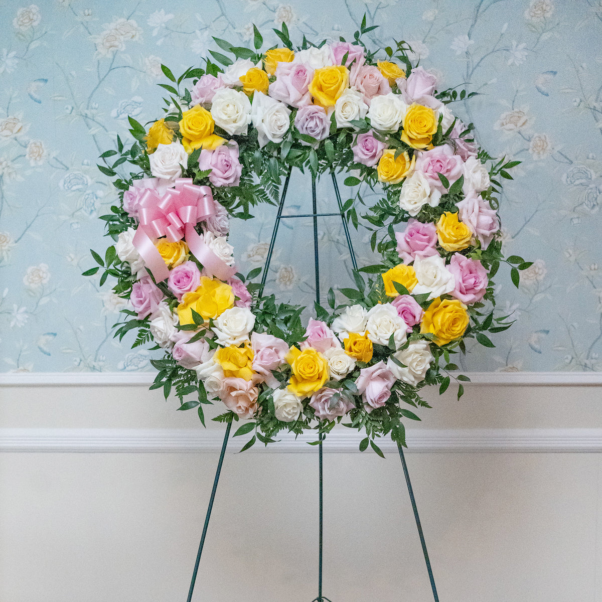 20. Rose Wreath Towers Flowers