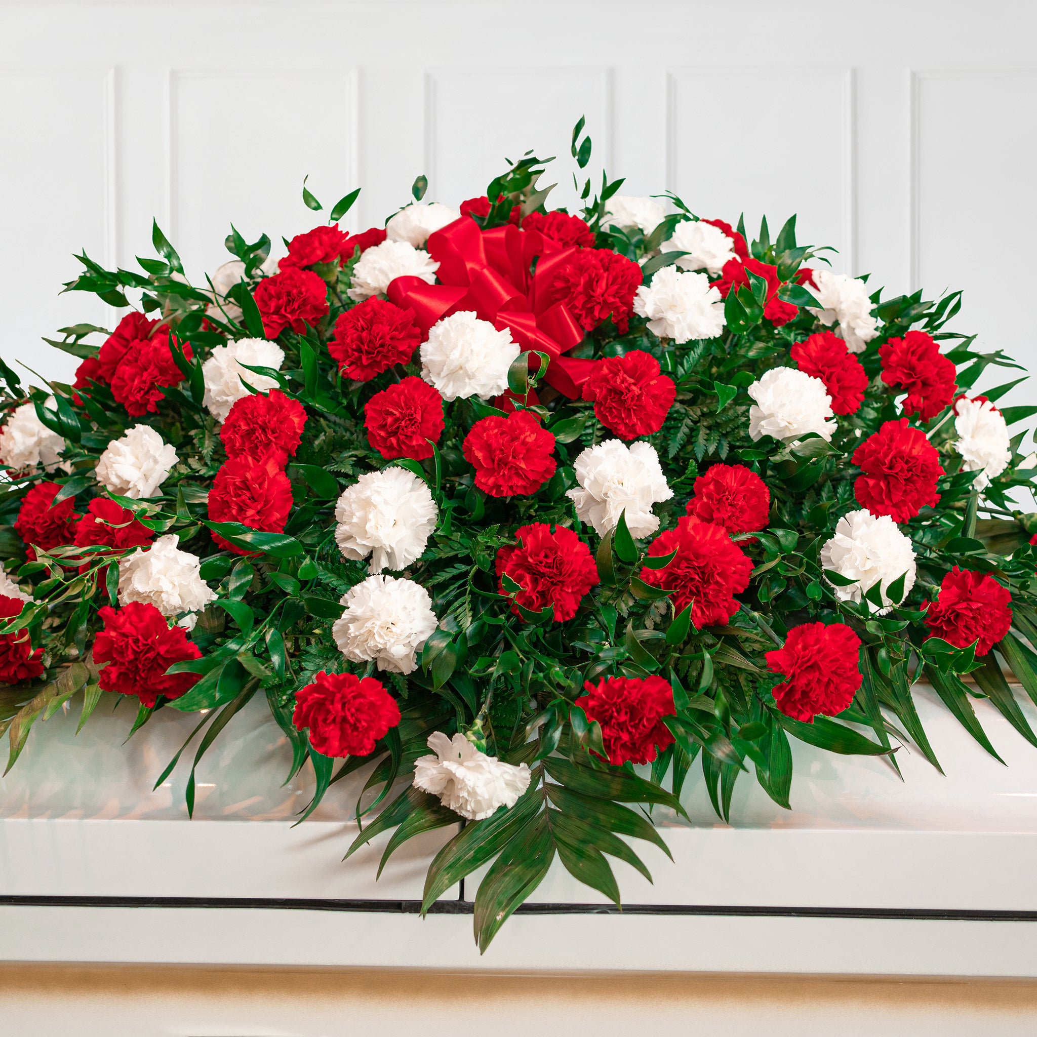 #6. Carnation Casket Cover
