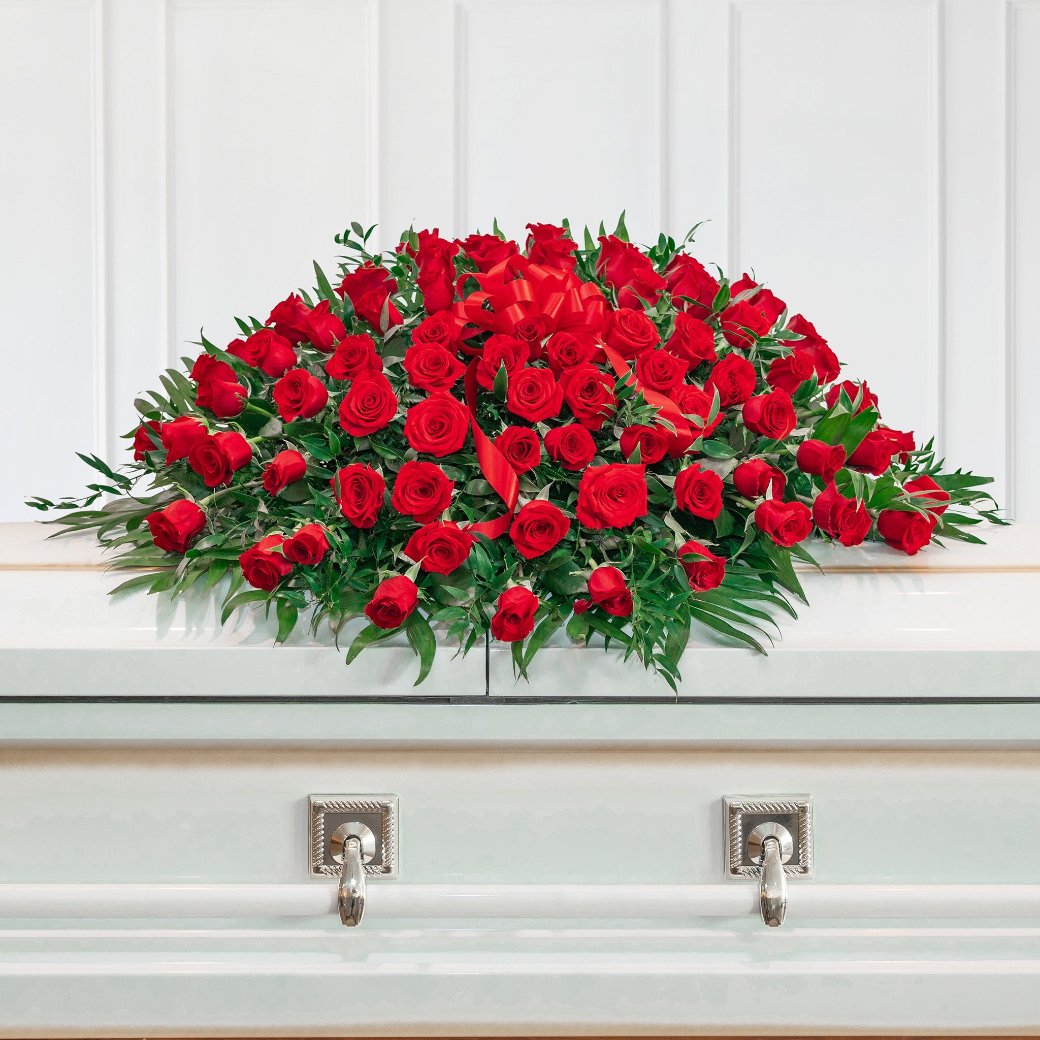 #4. Rose Casket Cover