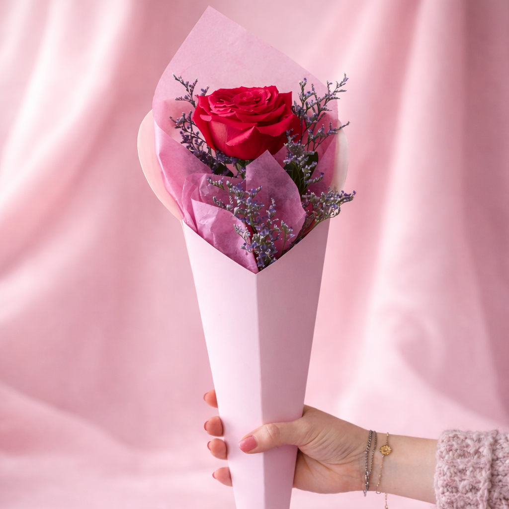 Single Long Stem Rose